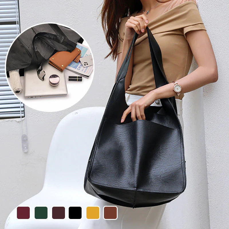Women Oversize Weekender Leather Handbags