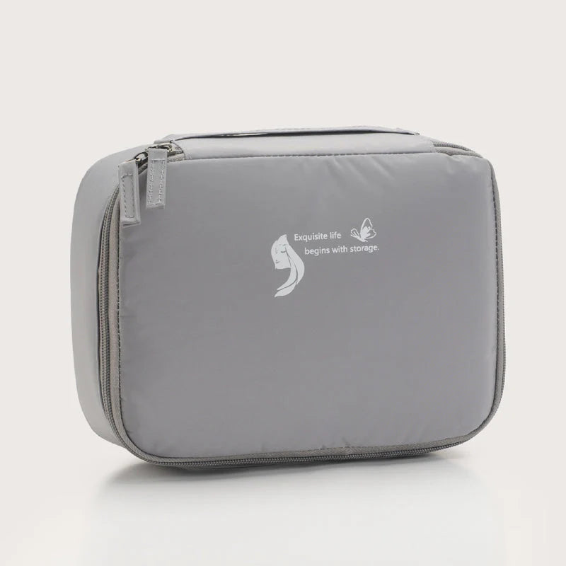 Multifunctional Compartmentalized Square Bag Travel Storage Bag